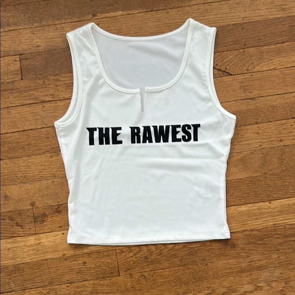 New! White Tank Top